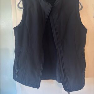 Roper Black Fleece Vest